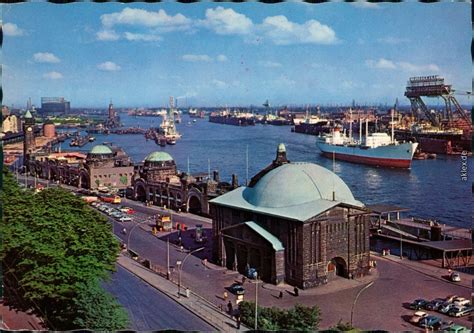 Elbtunnel Und Hafen Altona Hamburg Ansichtskarten Lexikon