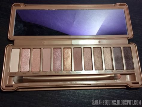 Urban Decay Naked 3 Palette Sarah Sequins