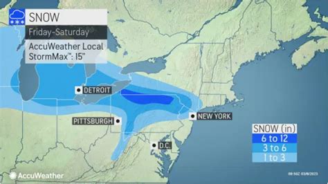 N.J. weather: More snow expected Friday night into Saturday for part of ...