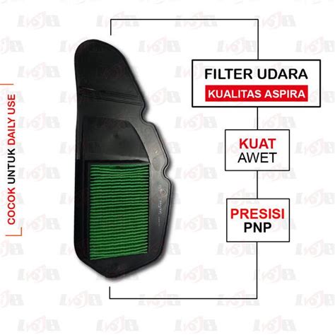 Jual Aspira Saringan Filter Udara Vario 125 Pcx 150 Honda Matic Kzr 8bd