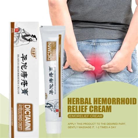 Huatuo Hemorrhoids Ointment Chinese Cream Powerful Internal Hemorrhoids Piles External Anal