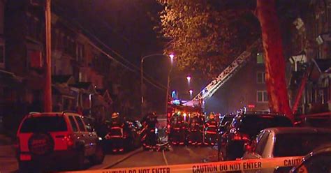 Crews Battle 2 Alarm North Philly House Fire Cbs Philadelphia