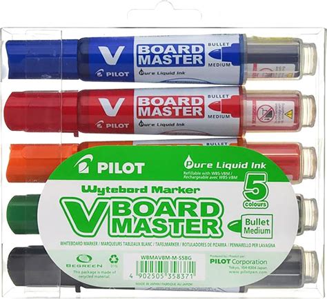 Pilot Begreen Recycled V Board Master Whiteboard Marker Bullet Mm