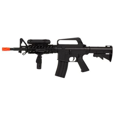 M16A4 Assault Rifle FPS-200 Spring Airsoft Gun - High Speed BBs