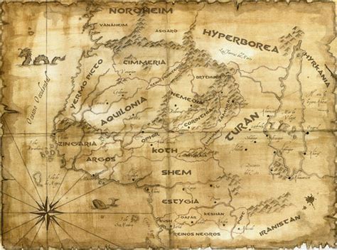 Hyborian Map By Nordheimer On Deviantart