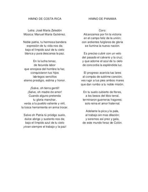 Himno A La Madre Honduras