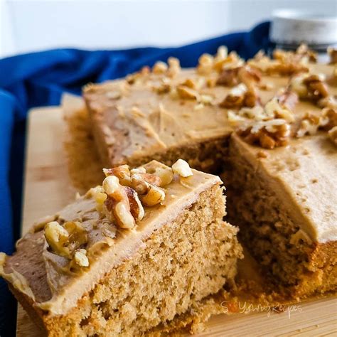 Mary Berrys Coffee and Walnut Cake, rich, decadent, with a silky