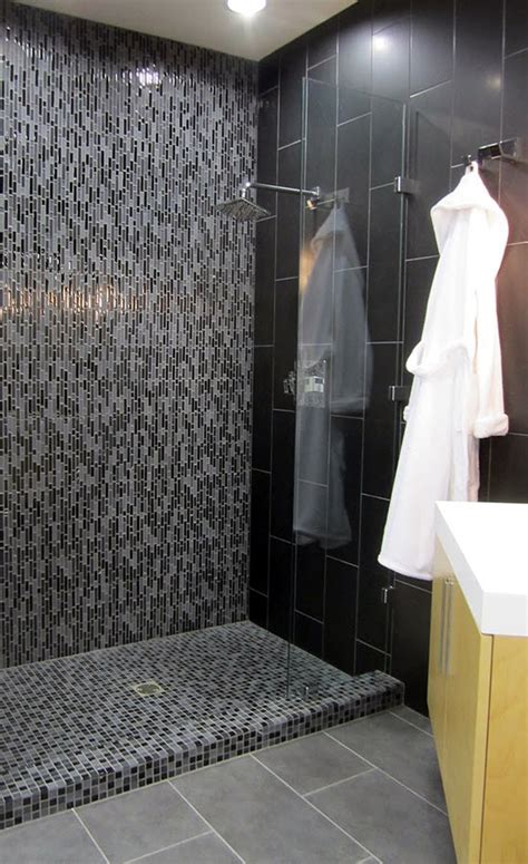 40 black slate bathroom tile ideas and pictures