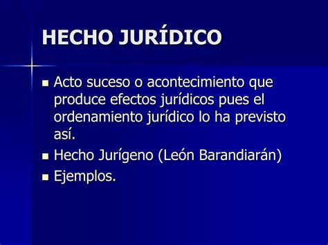 PPT HECHO ACTO Y NEGOCIO JURÍDICO PowerPoint Presentation free