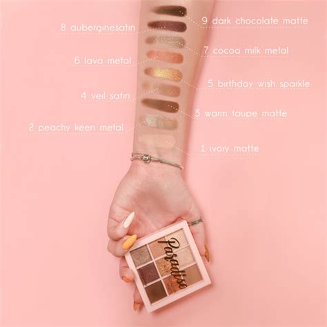 Палетка теней для век Relouis PARADISO г Nude тон купить с доставкой по выгодным ценам