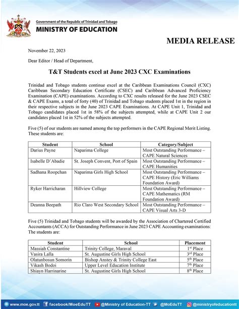 Barama College Merit List 2022