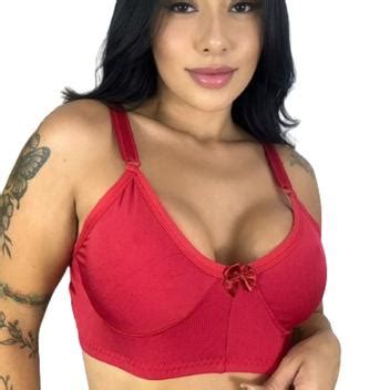 Sutiã Reforçado De Sustentação Alça Larga Básico Sem Bojo Conforto Microfibra Lingerie