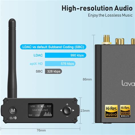 Mua Mii Ds Hi Res Bluetooth Receiver For Home Stereo W Ldac Hifi