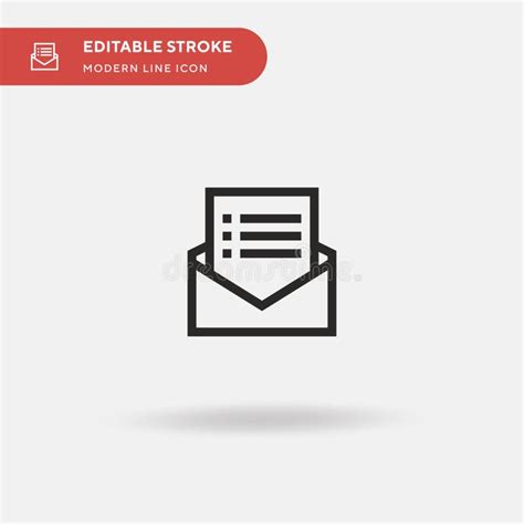 Email Simple Vector Icon Illustration Symbol Design Template For Web