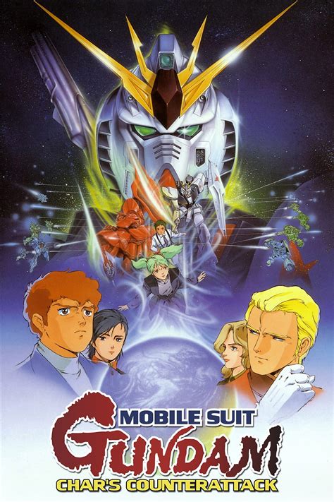 Mobile Suit Gundam: Char's Counterattack (1988) | The Poster Database ...