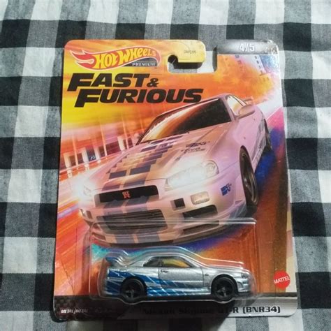 Hot Wheels Premium R Pido Y Furioso Nissan Skyline Gtr Bnr Shopee M Xico
