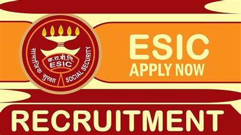 Esic Recruitment 2024 Monthly Salary Up To 78800 Check Posts Vacancies Age Tenure And