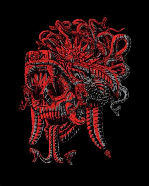 Serpent Warrior T Shirt By Qetza On Deviantart Aztec Art Aztec