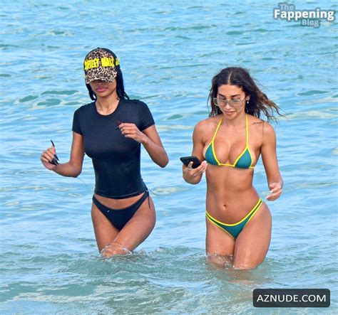 Chantel Jeffries Stuns In Sexy Bikini Thong At Miami Beach Event Aznude