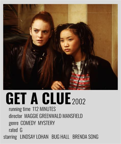 Get A Clue Poster | Movies to watch teenagers, Movies to watch, Good movies to watch