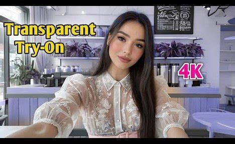 K Micro Monokini Try On Haul Beachwear Vlog With See Through Lingerie Transparent New Try