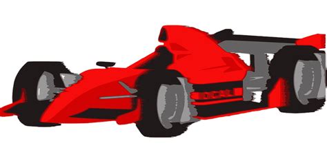 Racing Car Formula One 1 · Free vector graphic on Pixabay