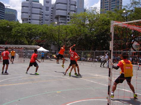 Singapore Street Handball Challenge At Scape