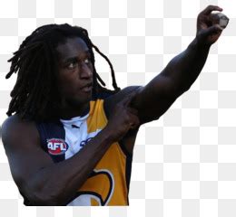 Nic Naitanui Fundo Png Imagem Png West Coast Eagles Liga De Futebol