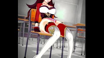 Genshin Impact AMBER Masturbates XVIDEOS