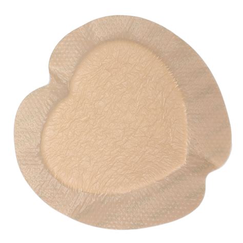 wound bandage painless silicone foam pad bordered  pressure ulcer