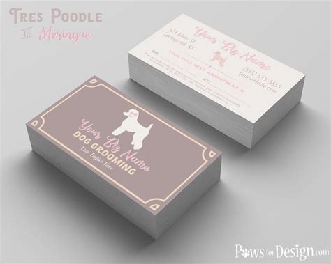 Dog Grooming Business Cards: How to Design and Make Them Stand Out ...