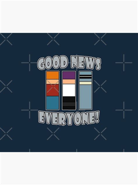 Good News Everyone Cartoon Show Inspired Art Print For Sale By