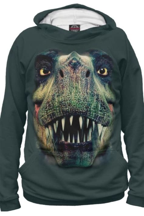 Мужское худи "Динозавр" | Fashion, Hoodies, Graphic sweatshirt