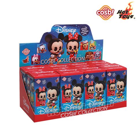 Hot Toys Cosbi Bobble Head Collection CBX058 Disney Cosbi Collection Original Box Of 8