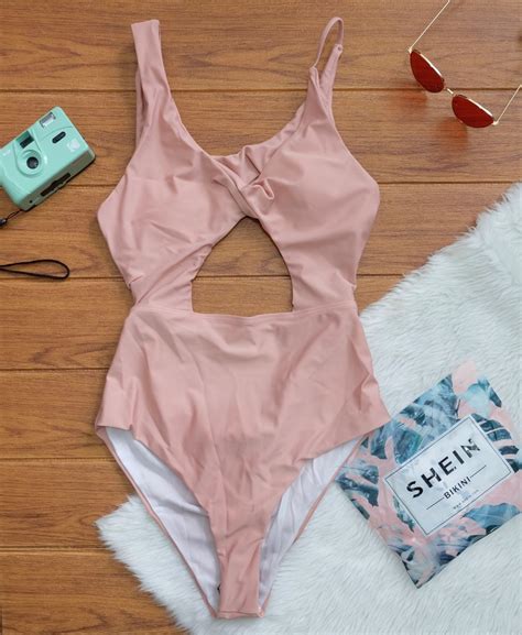 Brand New One Piece Nude Swimwear Women S Fashion Swimwear Bikinis Swimsuits On Carousell
