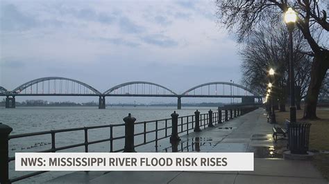 National Weather Service Says River Flooding Risk Is Increasing