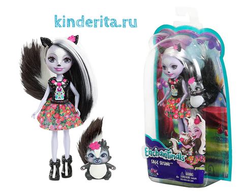 Сейдж Скунси и Кейпер (скунсы) из мультсериала Энчантималс (70 фото ...