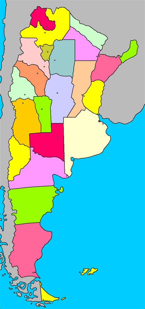 Mapa R Argentina Division Politica Images And Photos Finder