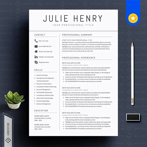 Modern resume templates - lomidesigner