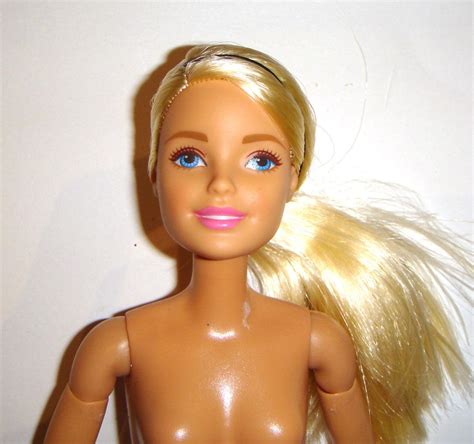 Nude Barbie Articulated Ultimate Posable Blonde Barbie For Ooak Mm