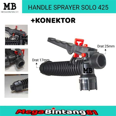 Stop Kran Sprayer Solo Gagang Genggam Tangki Sprayer Solo Handle Tangki