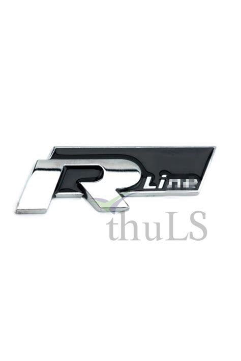 Genel Markalar R-line Bagaj Arması Volkswagen R-line Siyah Bagaj ...