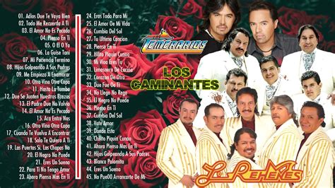 GRUPERAS DE LOS 90 ROMANTICAS MIX LOS CAMINANTES LOS TEMERARIOS Y LOS