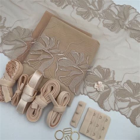 Kit Soutien Gorge Taille Medium Beige Chair Idonim Lingerie