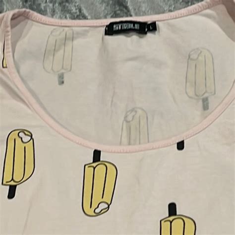 St Le Shirts Steel Right Side Up Upside Down Popsicle Gay Themed Tank Large Poshmark