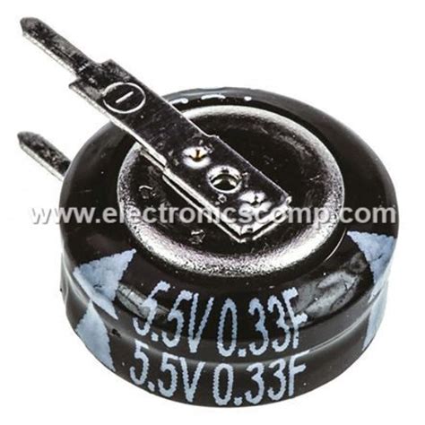 0 33F 5 5V Super Capacitor Buy Online At Low Price In India