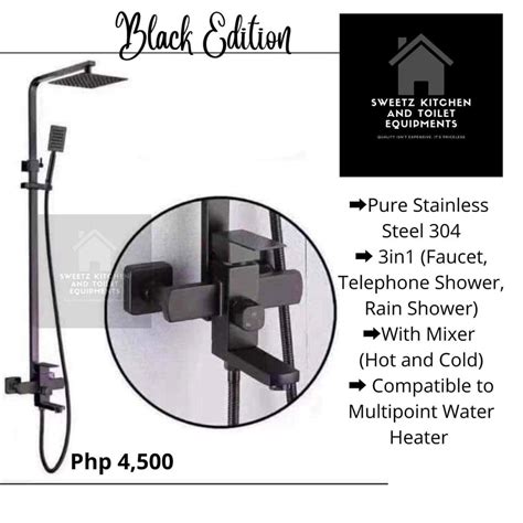 Hot And Cold Multipoint Shower Furniture Home Living Bathroom Kitchen Fixtures On Carousell