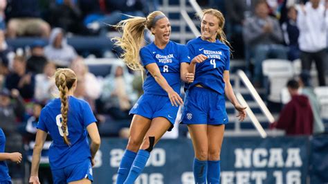 BYU Women's Soccer Rolls Through Alabama, Advances To Sweet 16