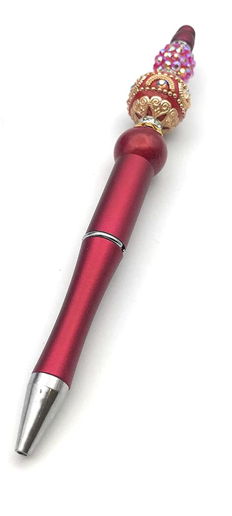 Red And Gold Ink Pen Scott D Jewelry Designs