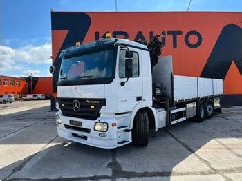 Mercedes Benz Actros X Hiab E For Sale Dropside Flatbed